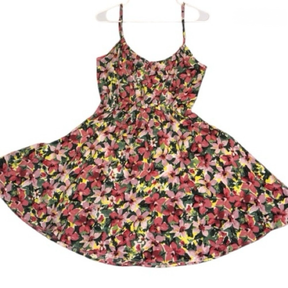 Floral Spaghetti Strap Dress